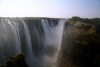 Victoria Falls Sicht nach Zambia