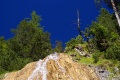 Wasserfall beim Biken im Binntal gesehen